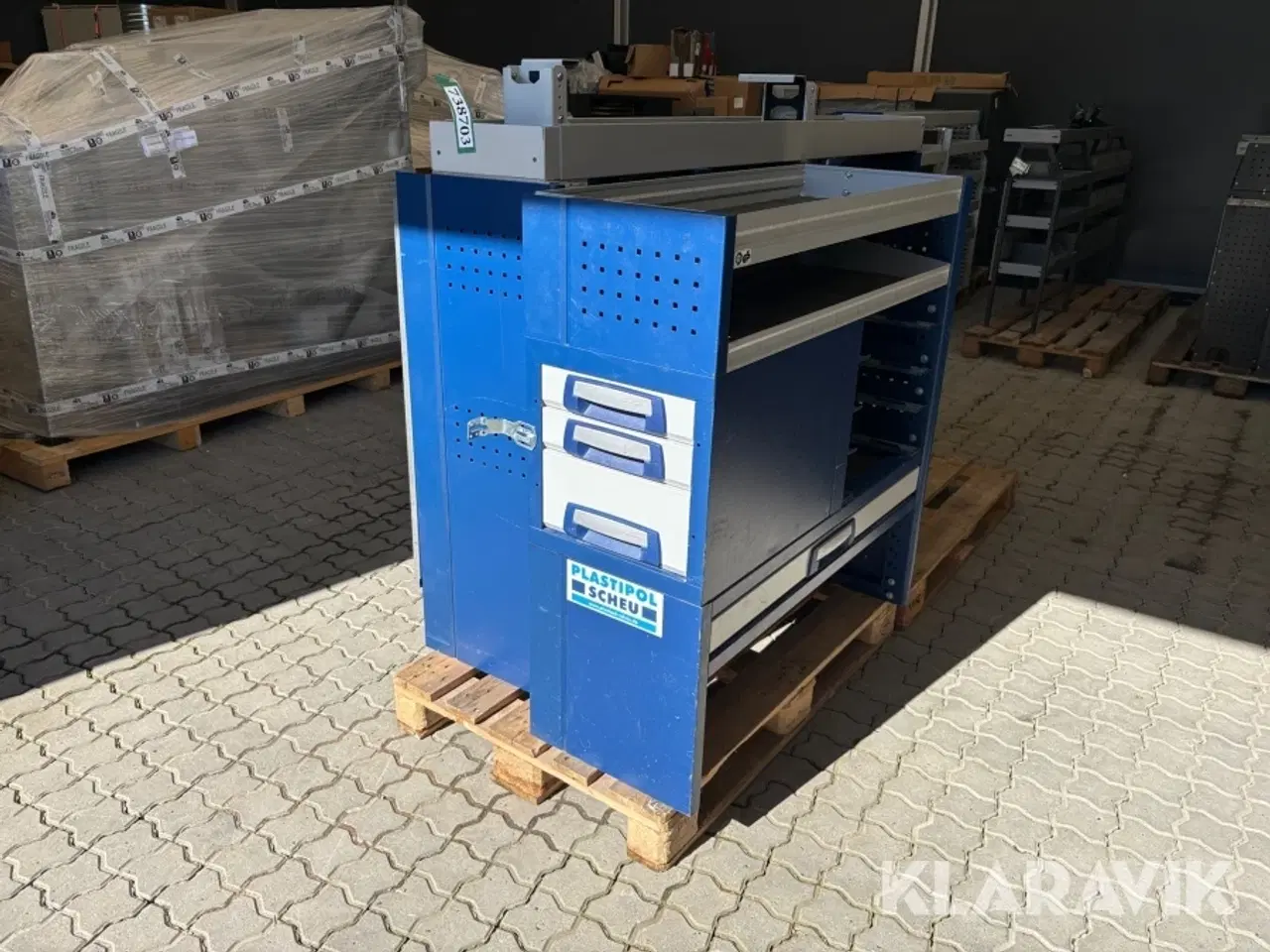 Billede 1 - Reol til varevogn Plastipol Scheu - 2 enheder