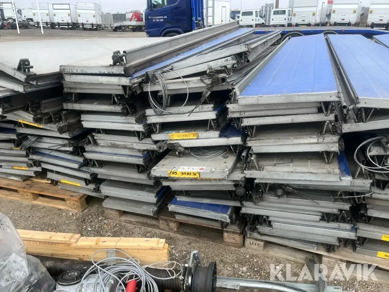 Billede 11 - Porte Faltec 450x400 20styk isolerede med elhejs