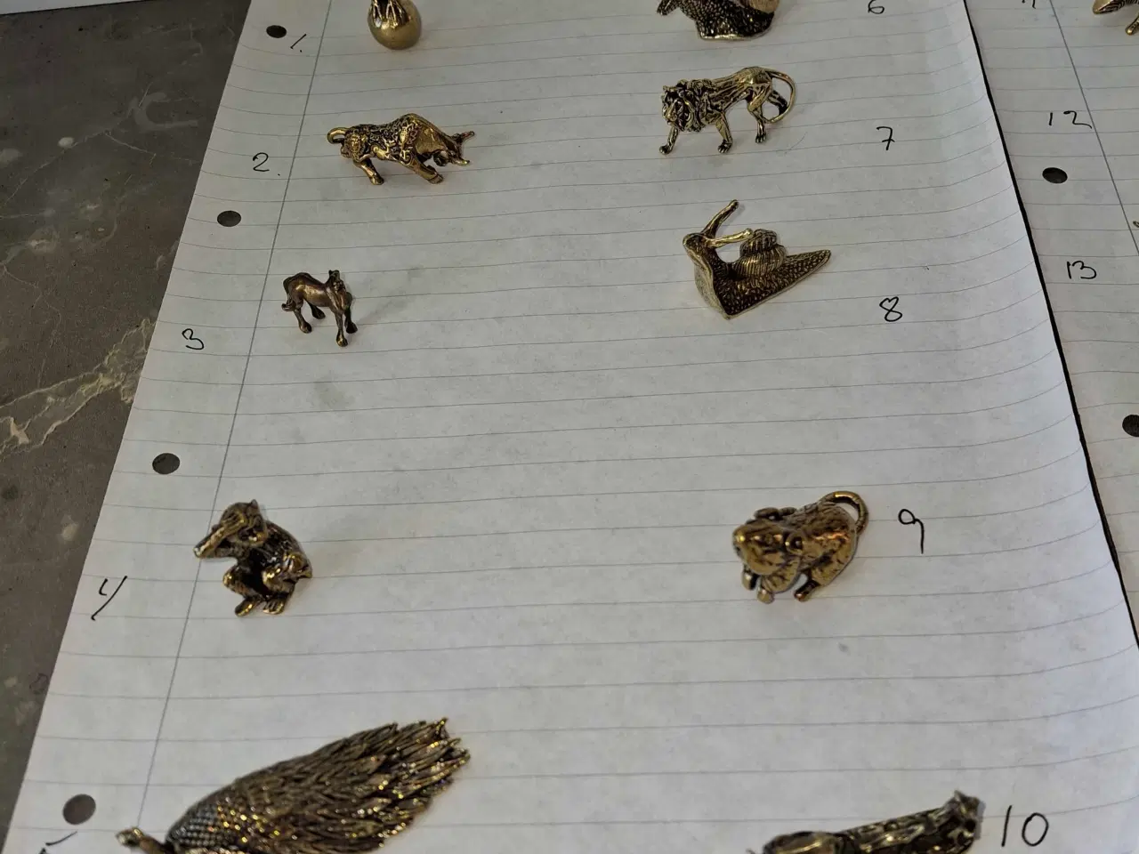 Billede 6 - Messing figurer 