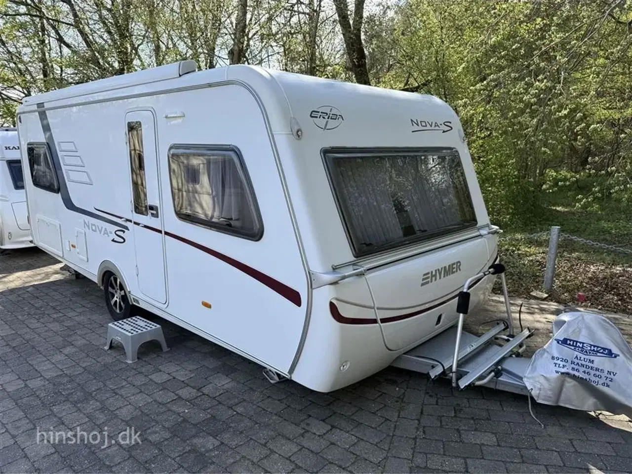 Billede 1 - 2013 - Hymer Nova S 540   Dejlig vogn med rundsidegruppe og enkelsenge fra Hinshøj Caravan A/S