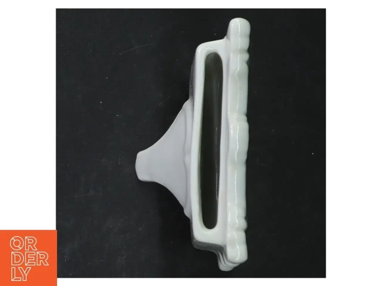 Billede 4 - Hvid porcelæns billedramme (str. 13x10 cm)