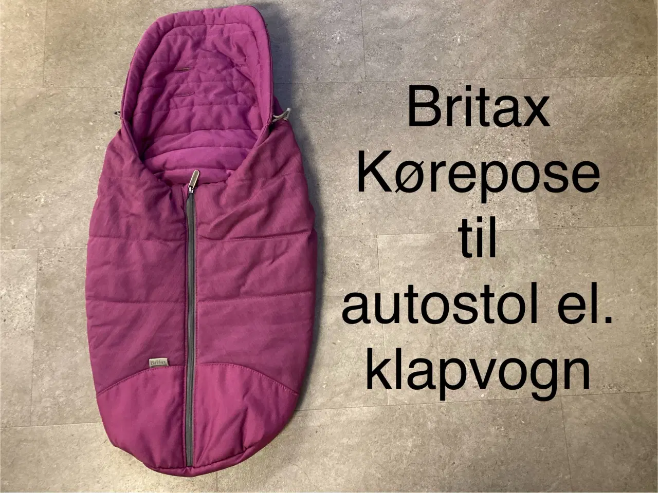 Billede 1 - Britax kørepose til autostol/klapvogn