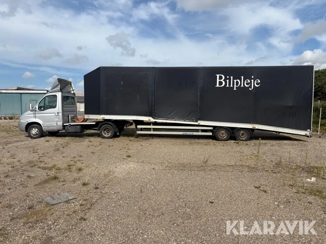 Billede 7 - Lille lastbil med hænger Iveco
