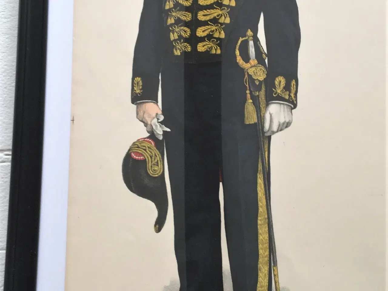 Billede 2 - Stort C.L. Seifert billede med 3 uniform