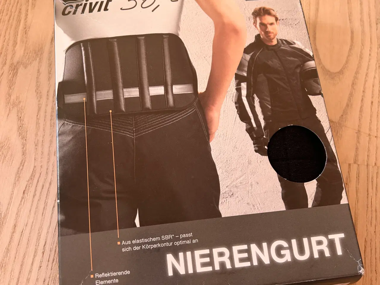 Billede 1 - Crivit Motorcycle Kidney Belt Neoprene 