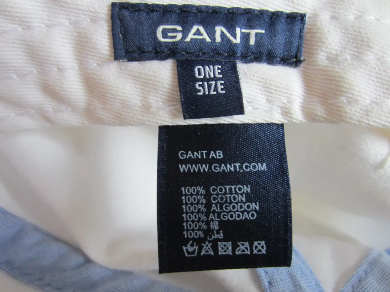 Billede 4 - GANT kasket hvid str. one size