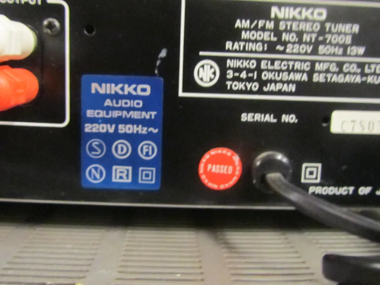 Billede 10 - NIKKO NA2000 og NT700 ll  2X100W RMS