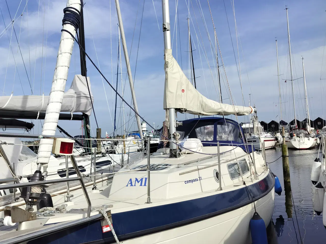 Billede 2 - Motor sejler Compass 31