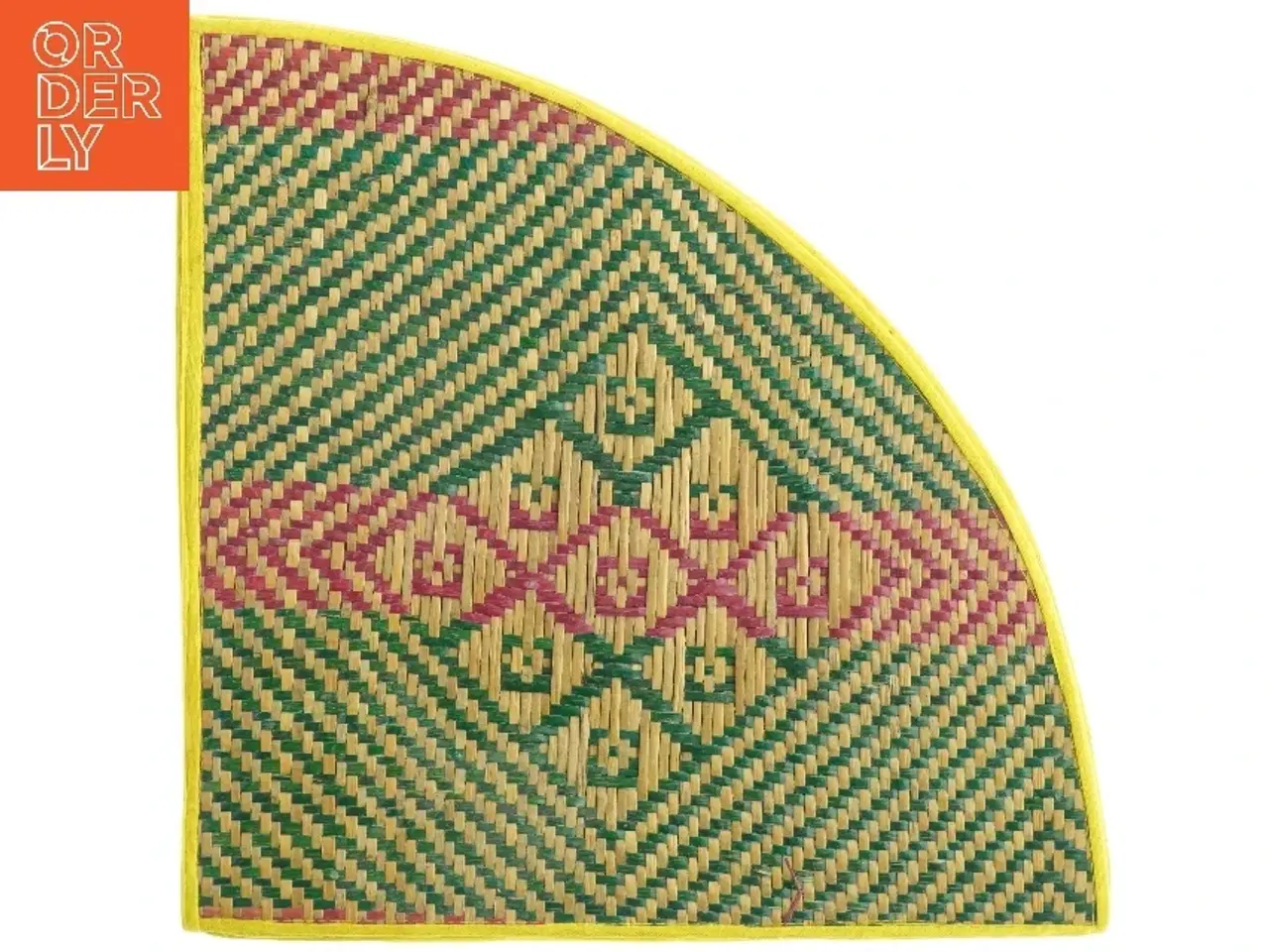 Billede 3 - Flettet rundt gulvtæppe (str. Ø. 77 cm)