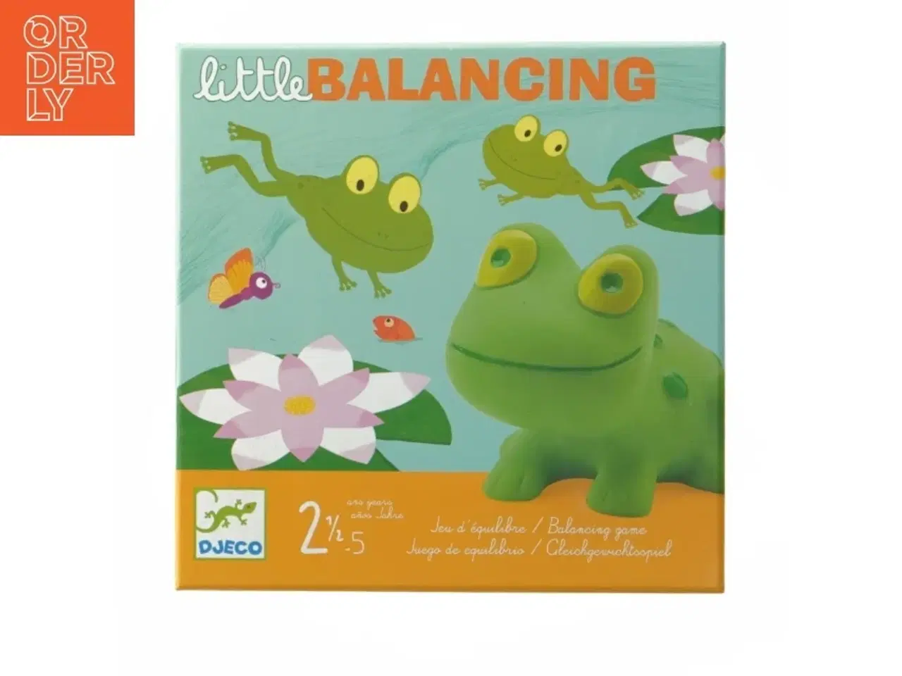 Billede 1 - Balance spil med frøer fra Djeco (str. 22x22 cm)