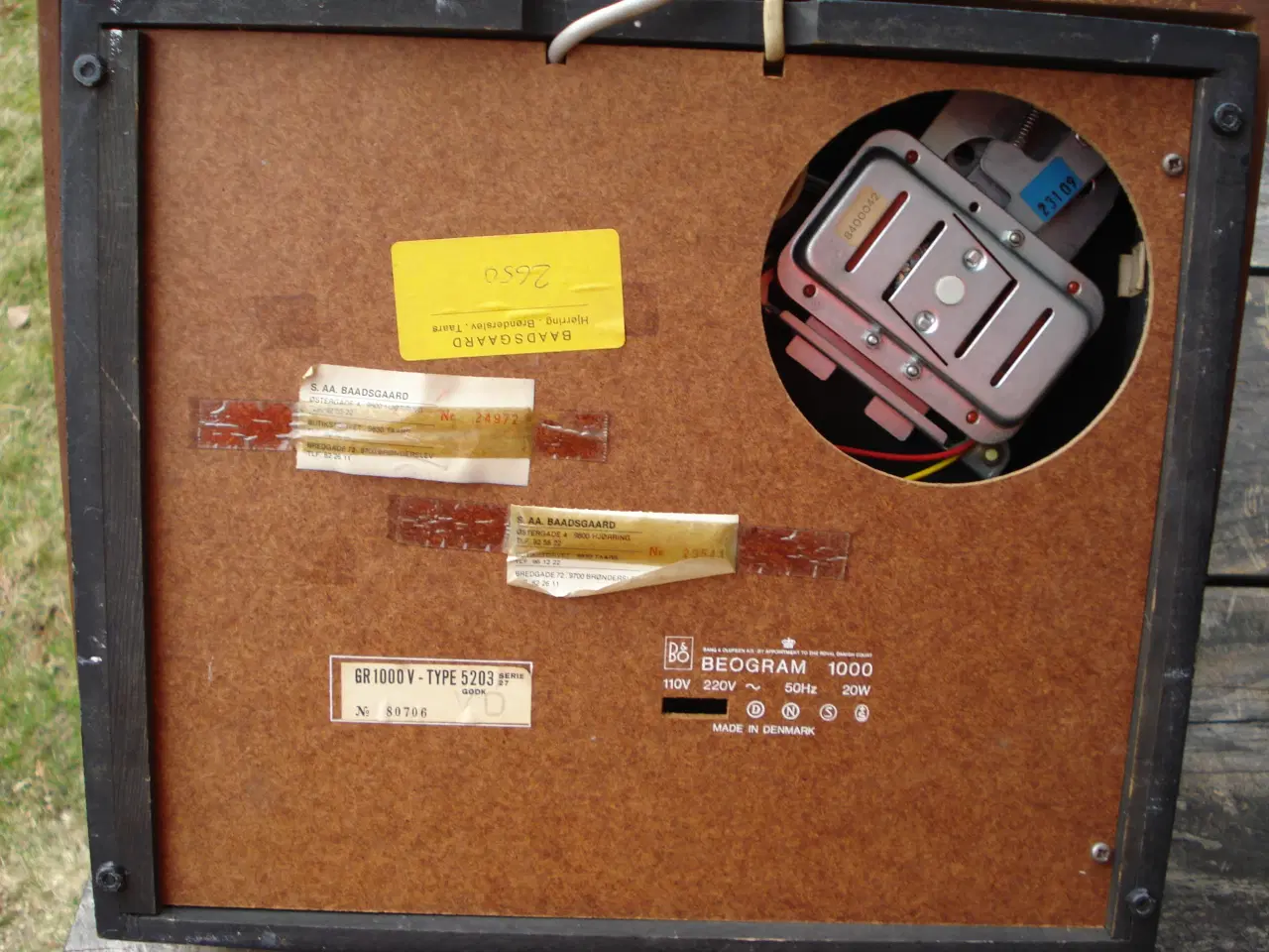 Billede 3 - Pladespiller B&O model 1000