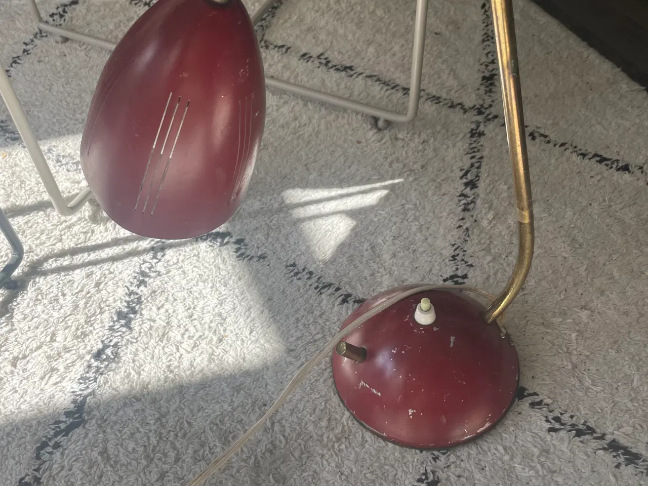 Billede 2 - Retro vintage bordlampe 