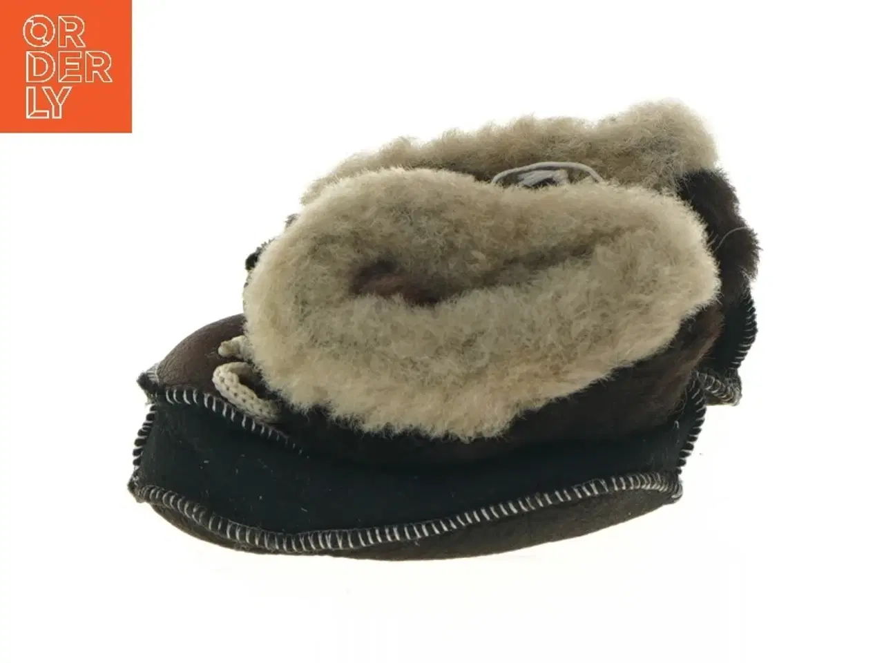 Billede 1 - Babystøvler med uldfor (str. 12 cm)