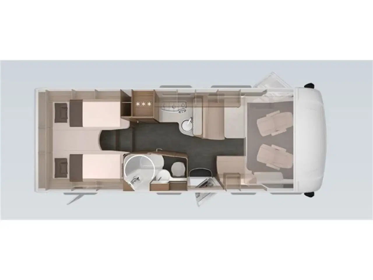 Billede 4 - 2024 - Knaus L!VE I 650 MEG   Den Perfekte helintegrerede autocamper - Knaus Live I 650 MEG 2024 - Med en masse fabriksmonteret ekstraudstyr - Kan nu opleves hos Camping-Specialisten i Silkeborg