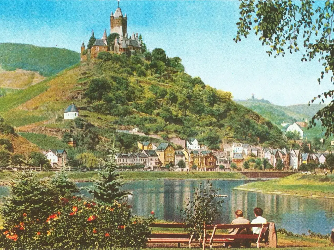 Billede 1 - 3 x hilsner fra Cochem ved Mosel