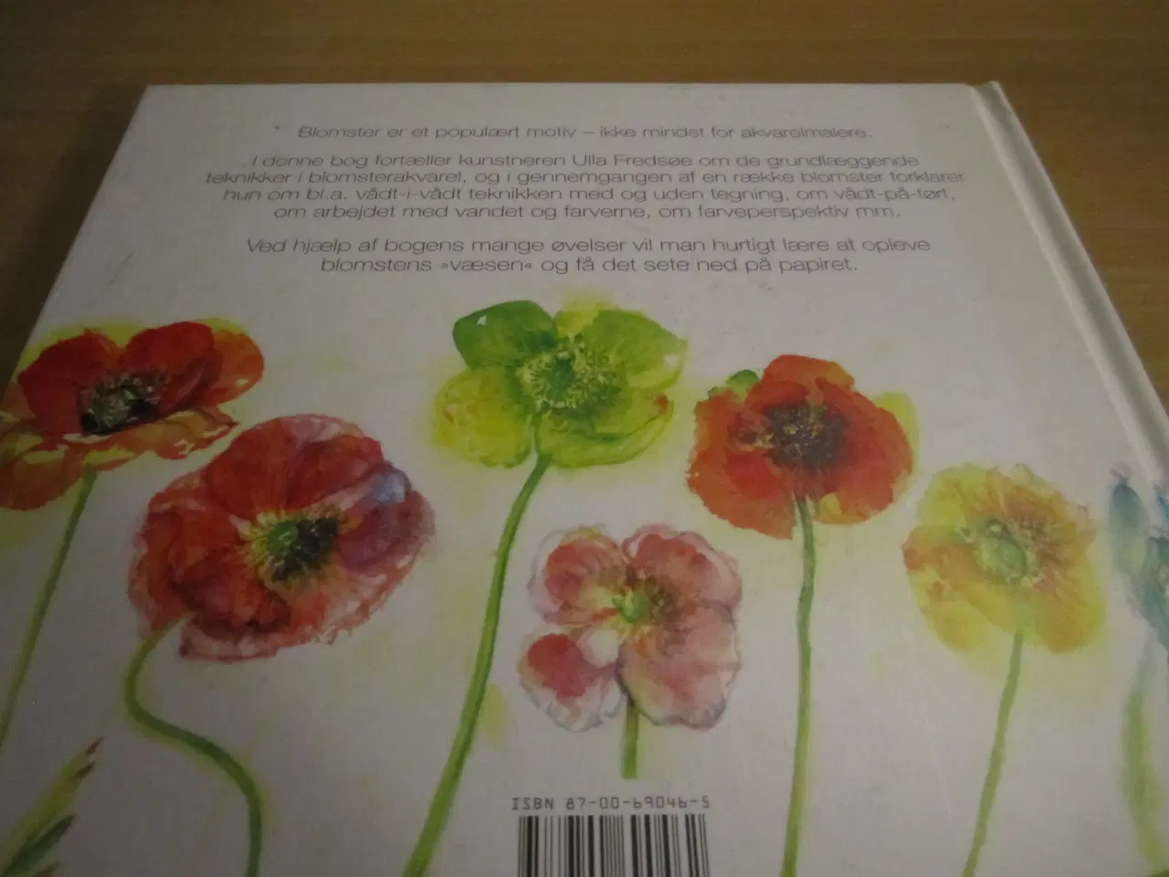 Billede 5 - BLOMSTER I AKVAREL. BYD.