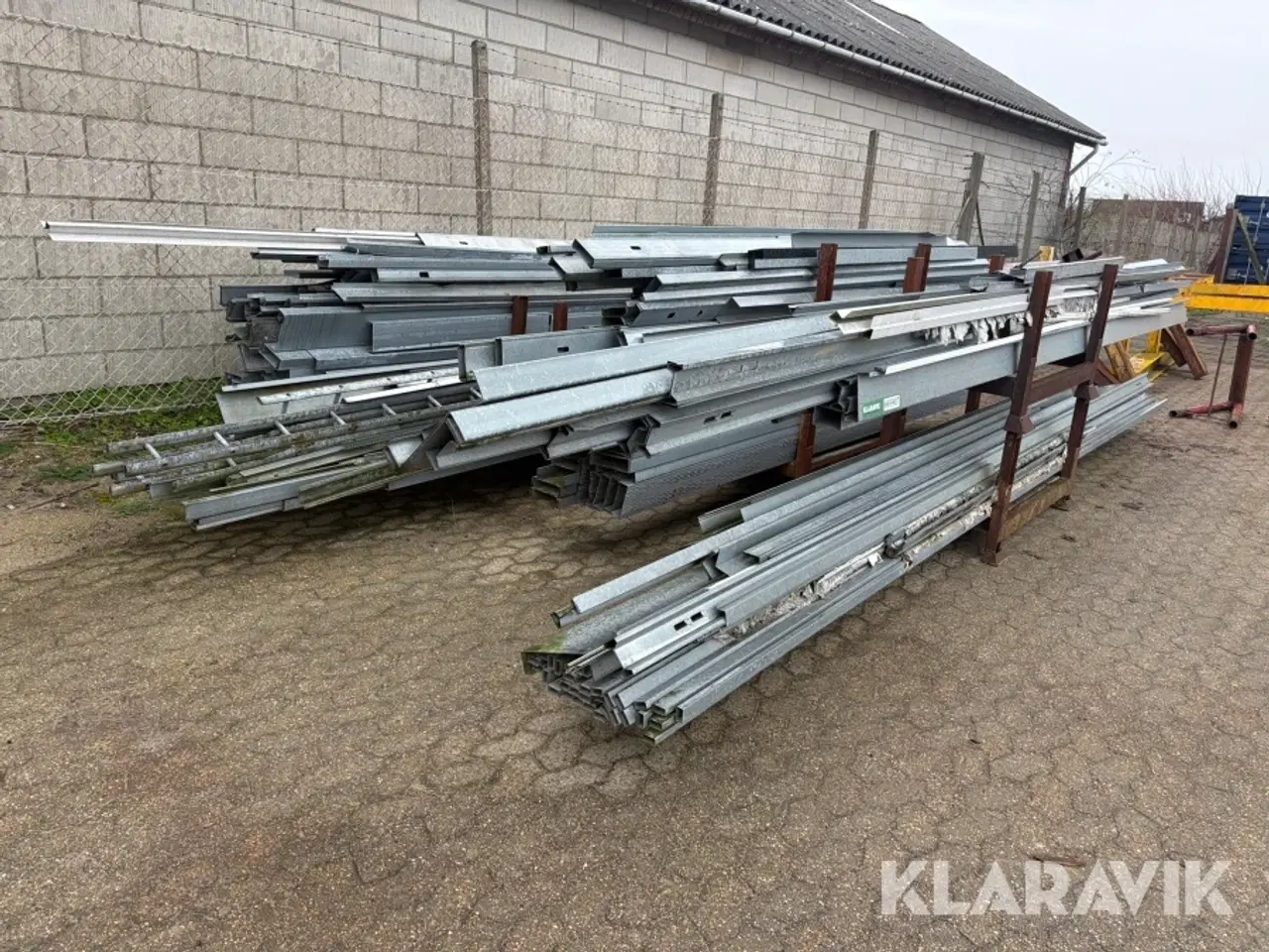 Billede 1 - Skillerums lægder af stål og aluminium