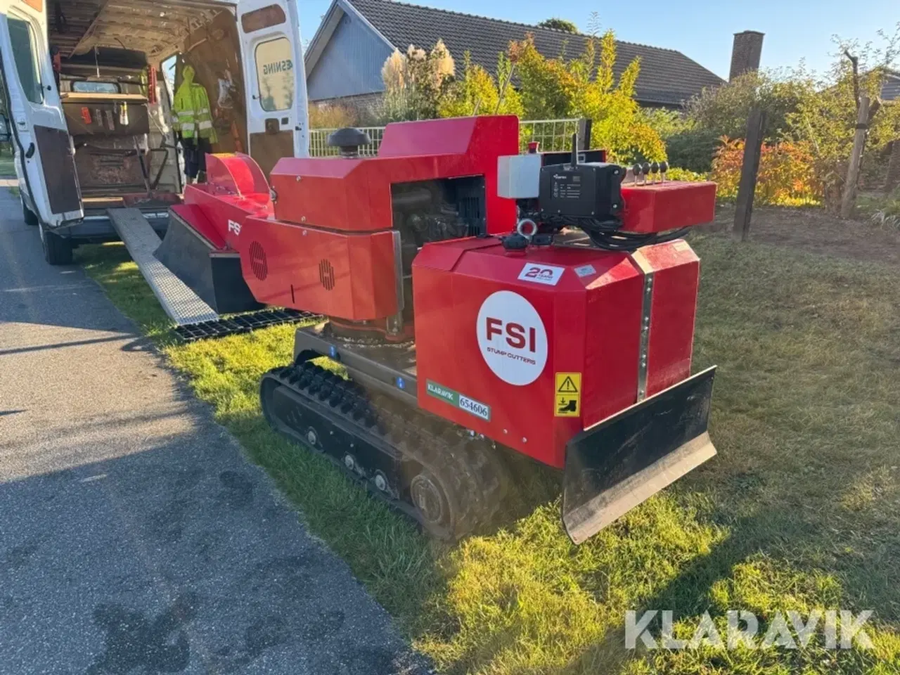 Billede 4 - Stubfræser FSI D30 truck Remote