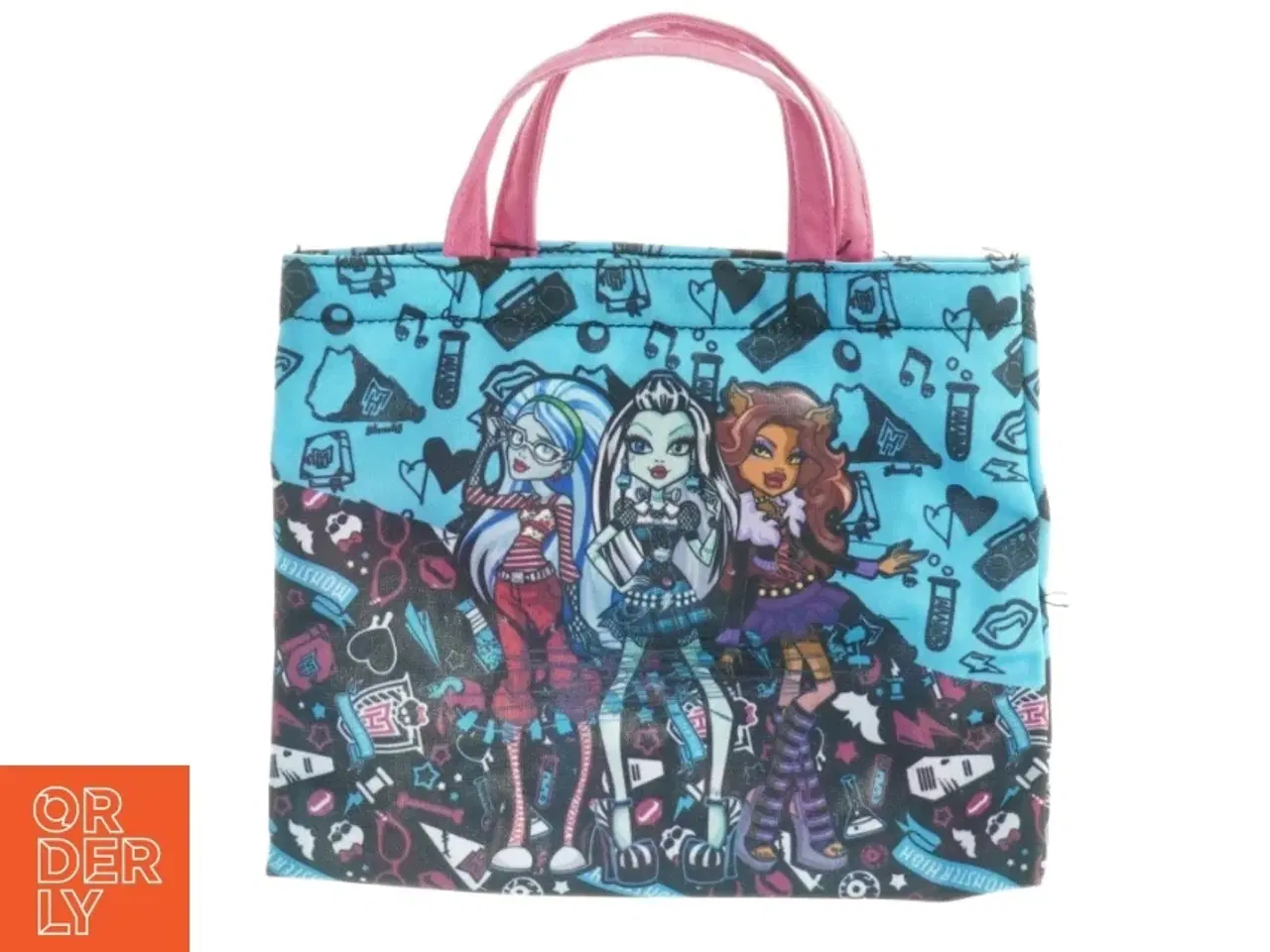 Billede 2 - Monster High Skoletaske (str. 18 x 21 cm)