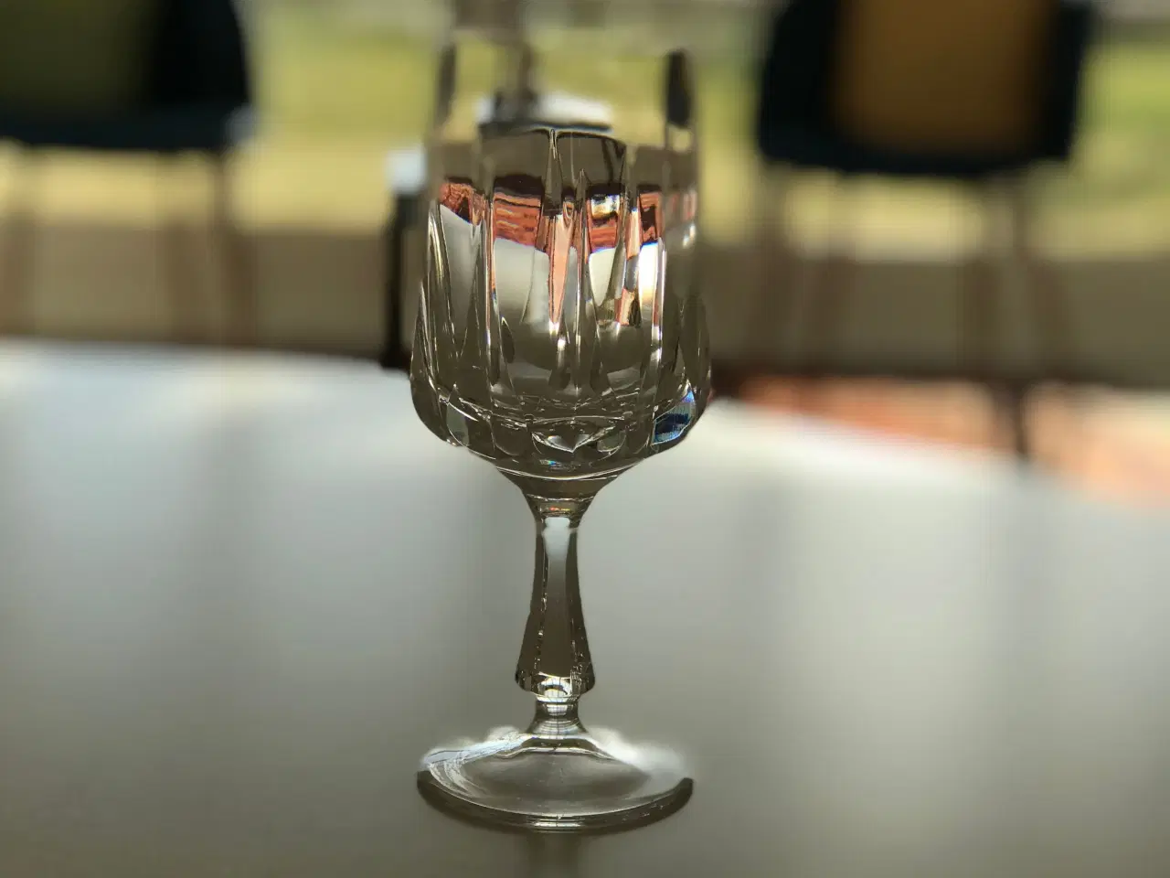 Billede 2 - Krystal vin glas