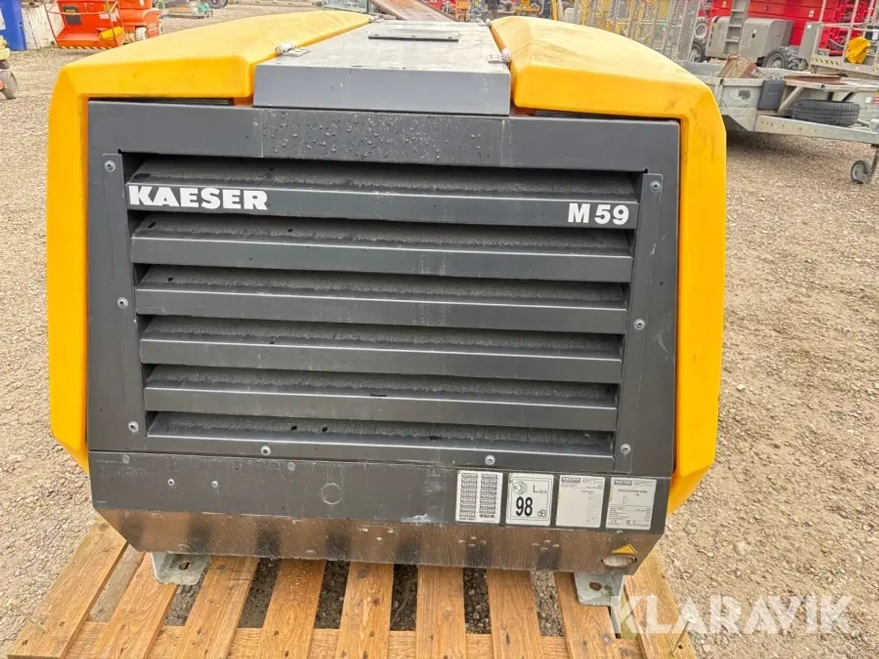 Billede 8 - Mobil skruekompressor Kaeser M59 PE