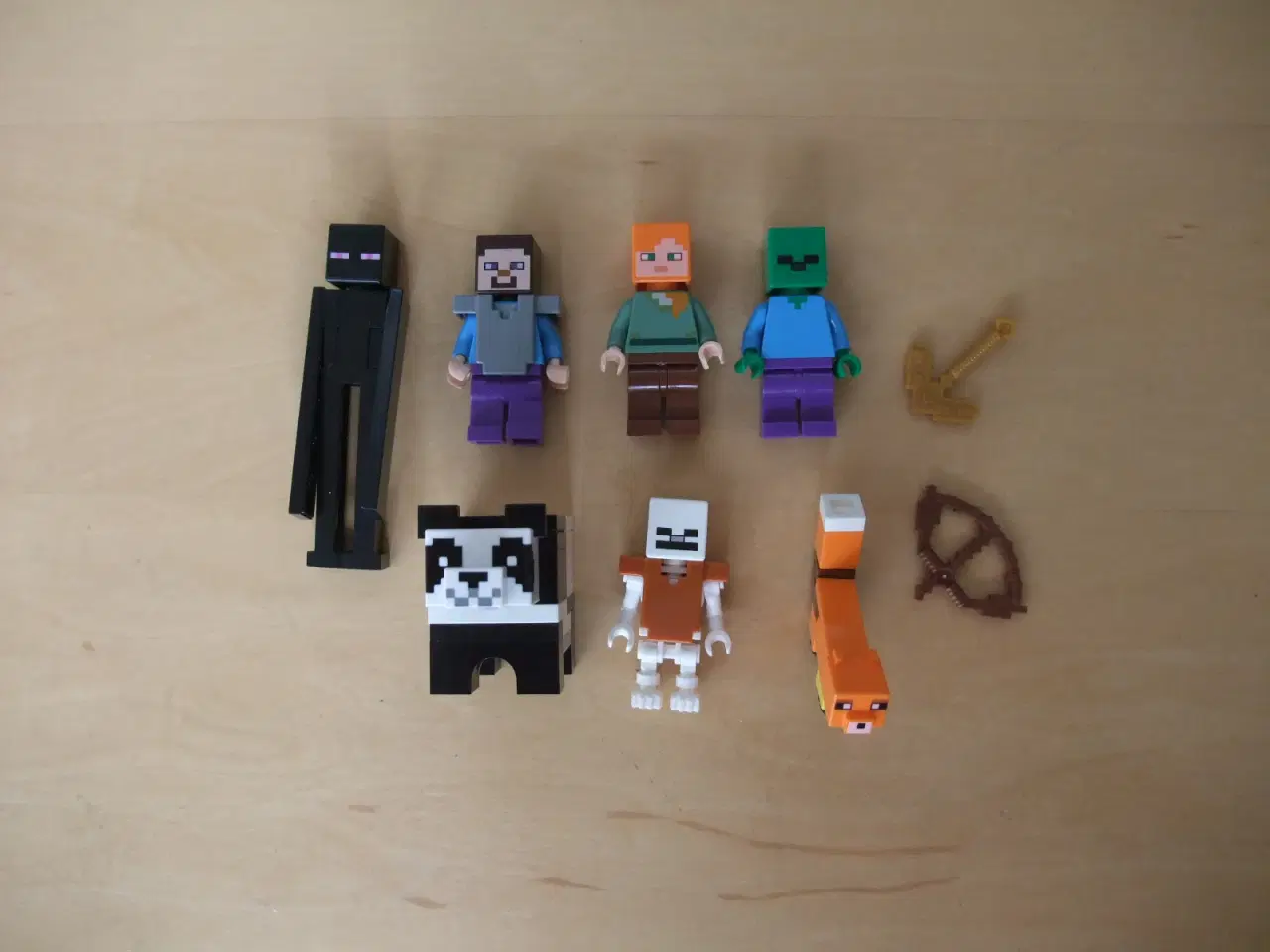 Billede 1 - Lego Minecraft Figurer+Tilbehør