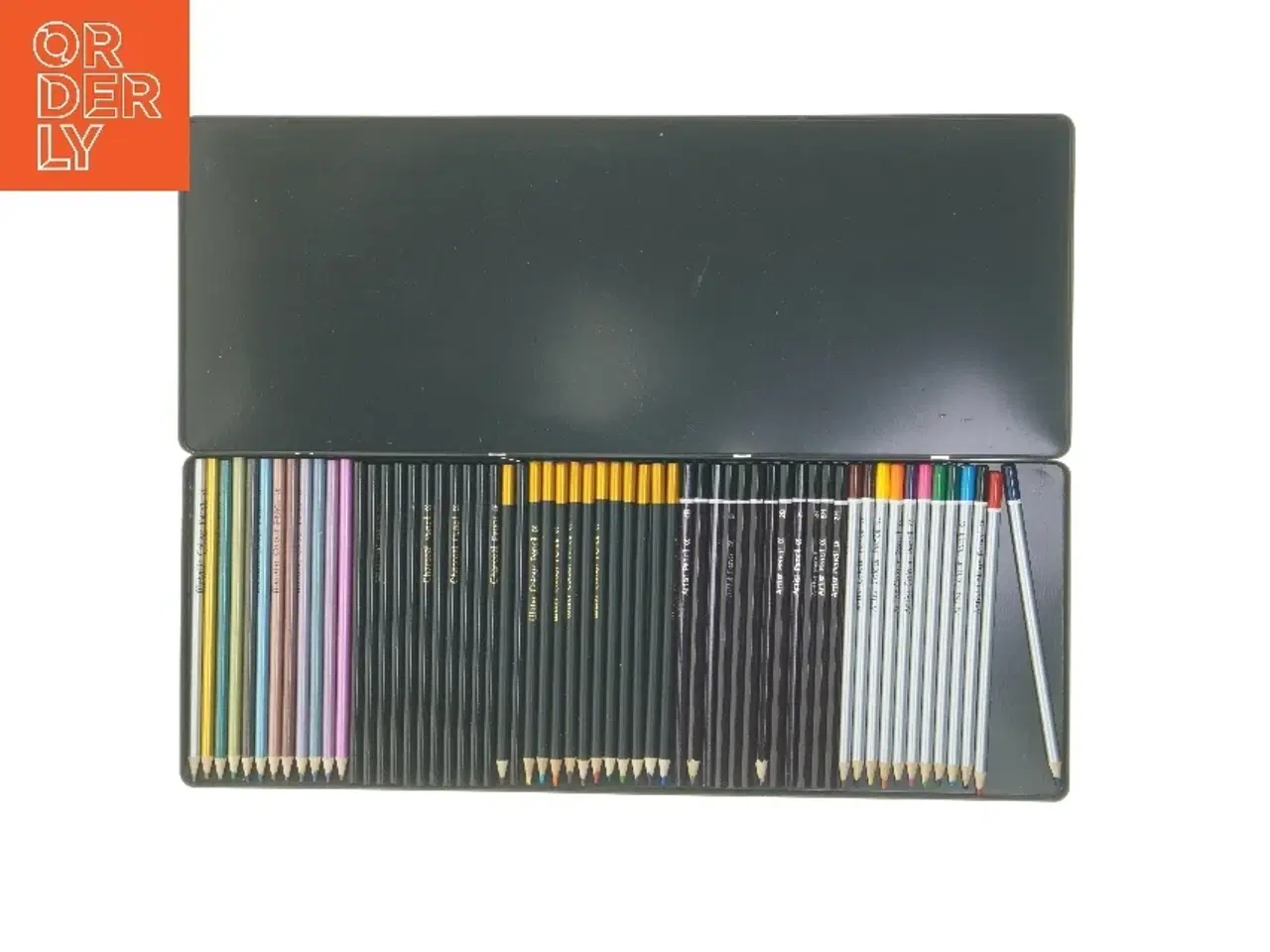 Billede 2 - Sæt med farveblyanter fra Netto (str. 48x18,5 cm)