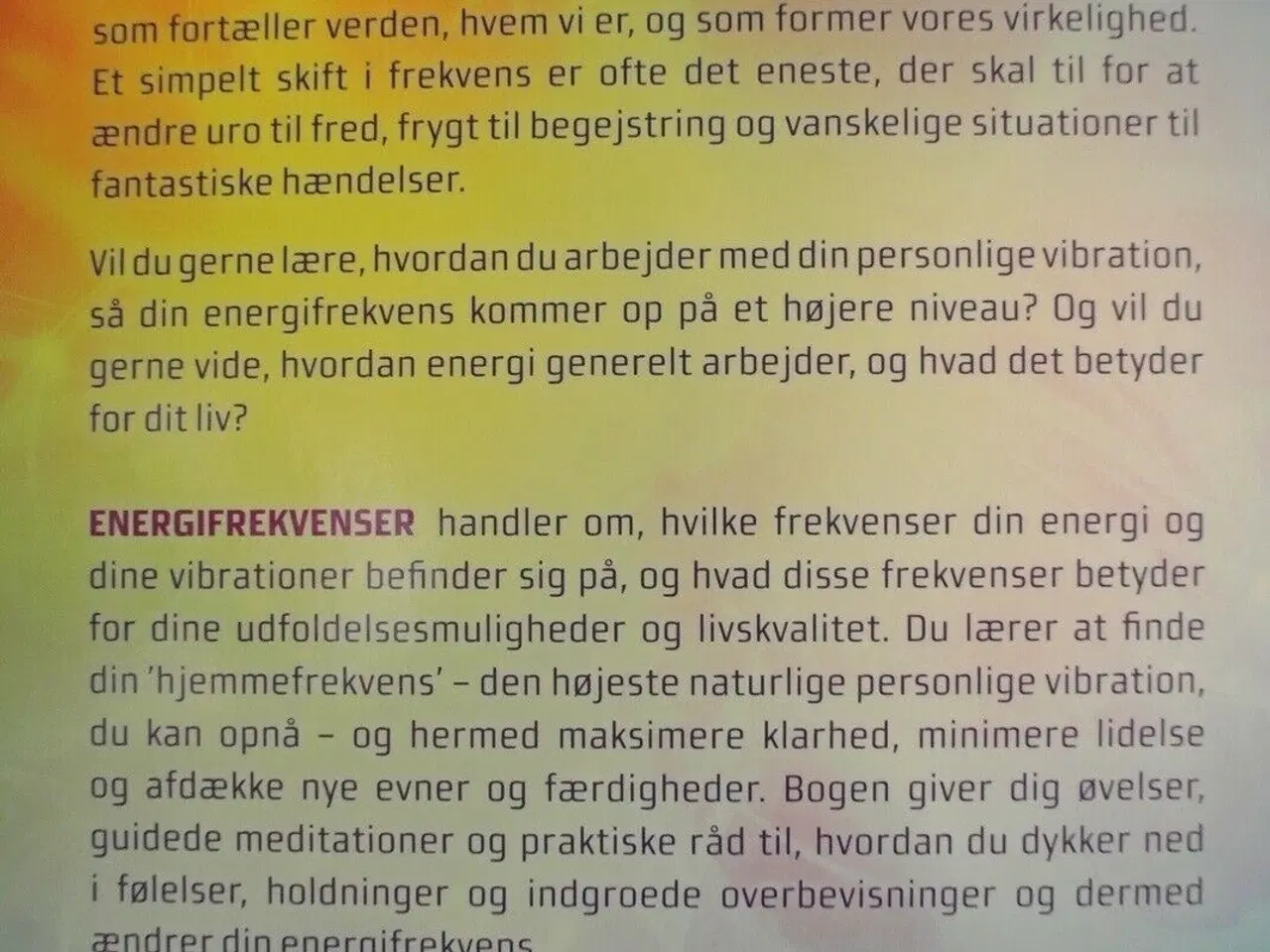 Billede 3 - energifrekvenser - kraften i din personlige vibrat