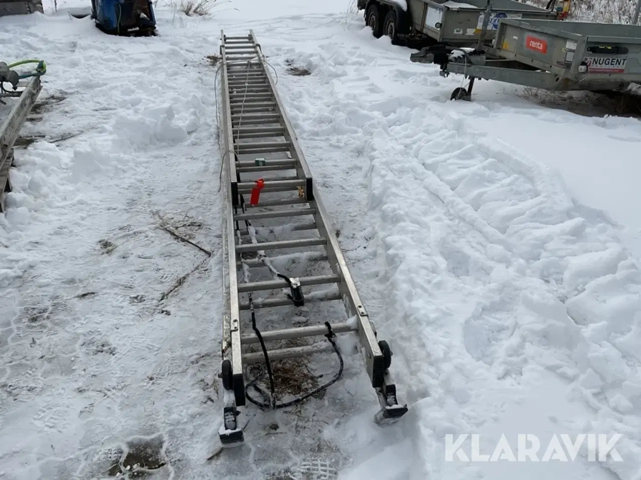 Billede 5 - Tredelt hejsestige Jumbo 11,6 meter