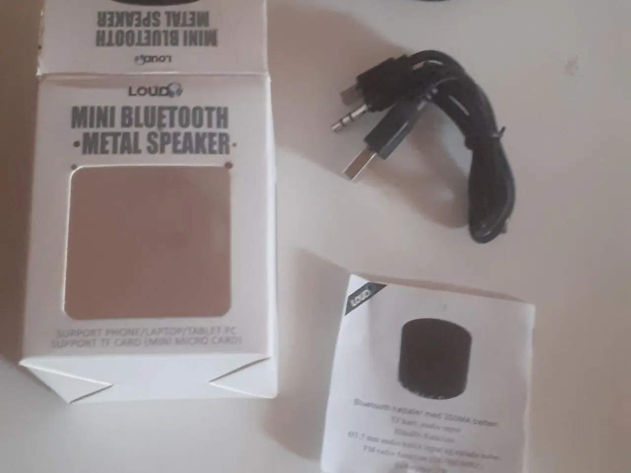 Billede 1 - Mini højtaler, med Bluetooth mm.