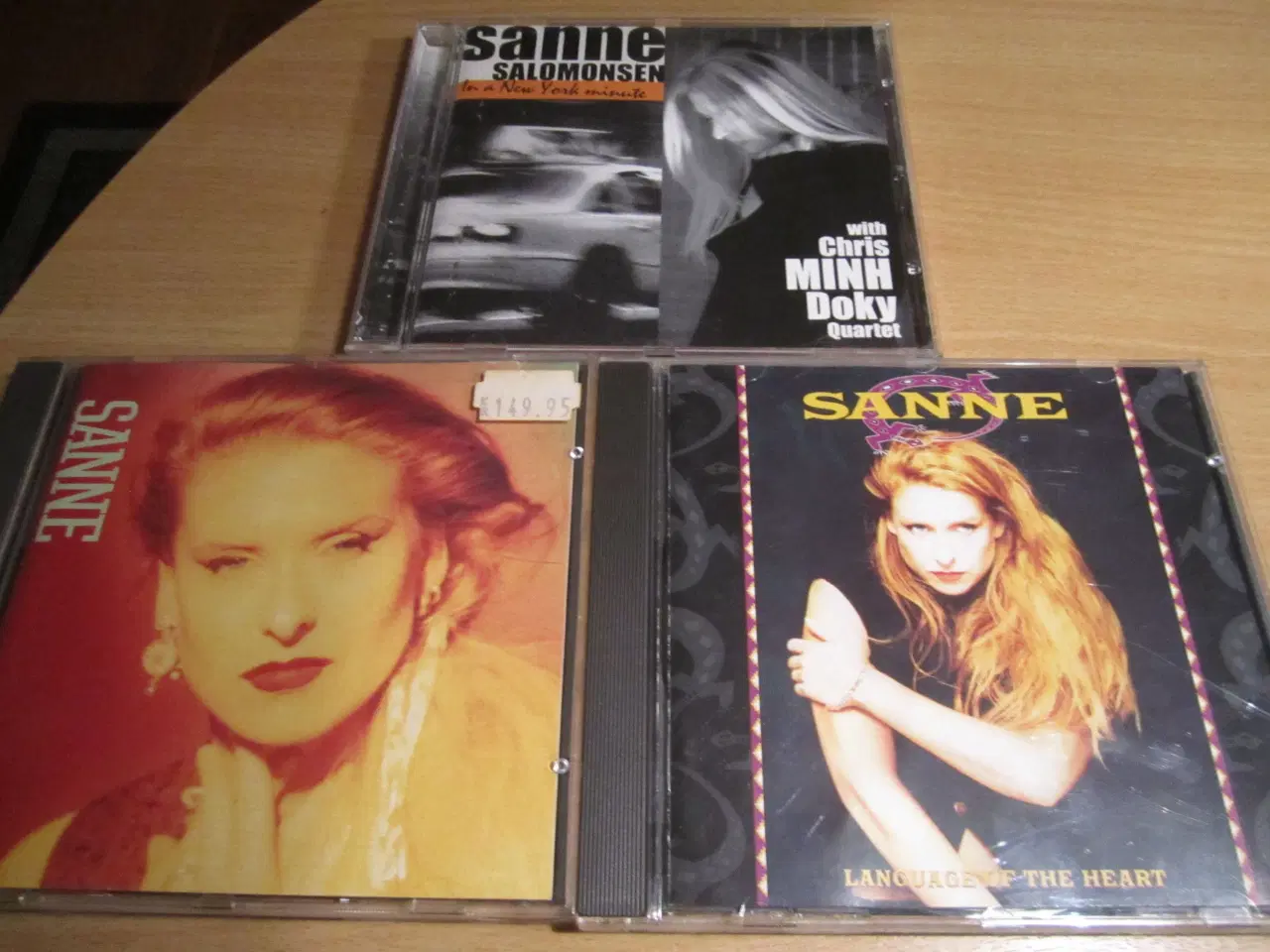 Billede 1 - SANNE SALOMONSEN. 3 x Cd.