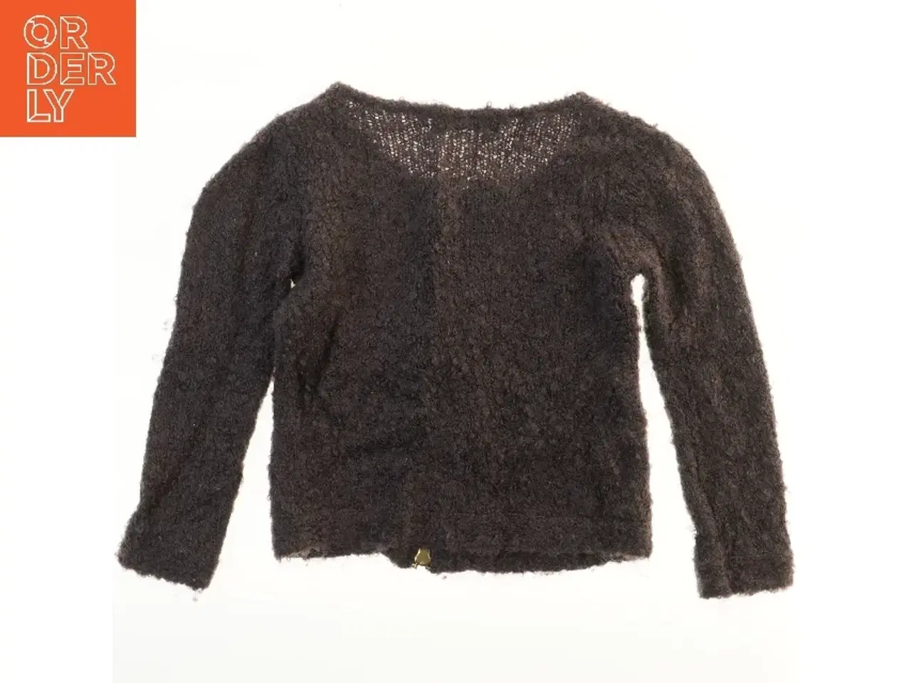 Billede 2 - Bruuns Bazar Strik Cardigan med Lynlås fra Bruuns Bazaar (str.  38x46 cm)