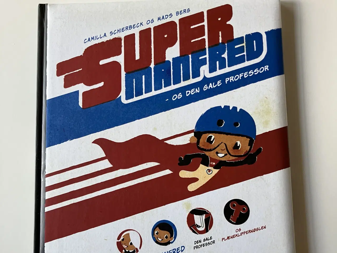 Billede 1 - Supermanfred - og den gale professor. 