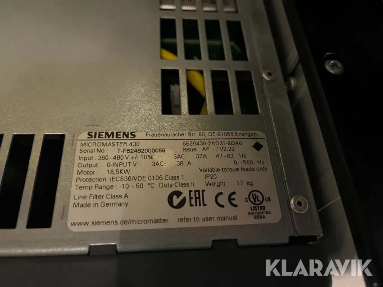 Billede 7 - Frekvensomformere Danfoss & Siemens 2 paller