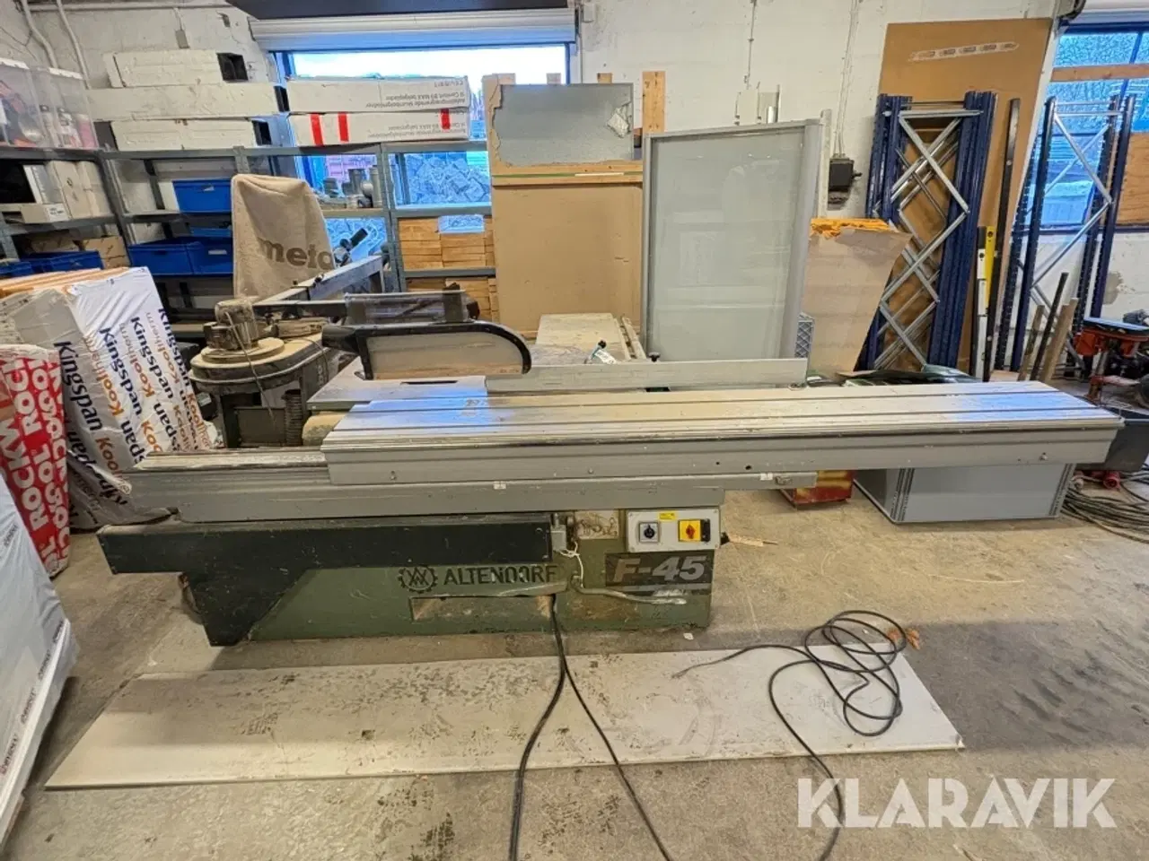 Billede 2 - Pladesav med suger Altendorf F-45