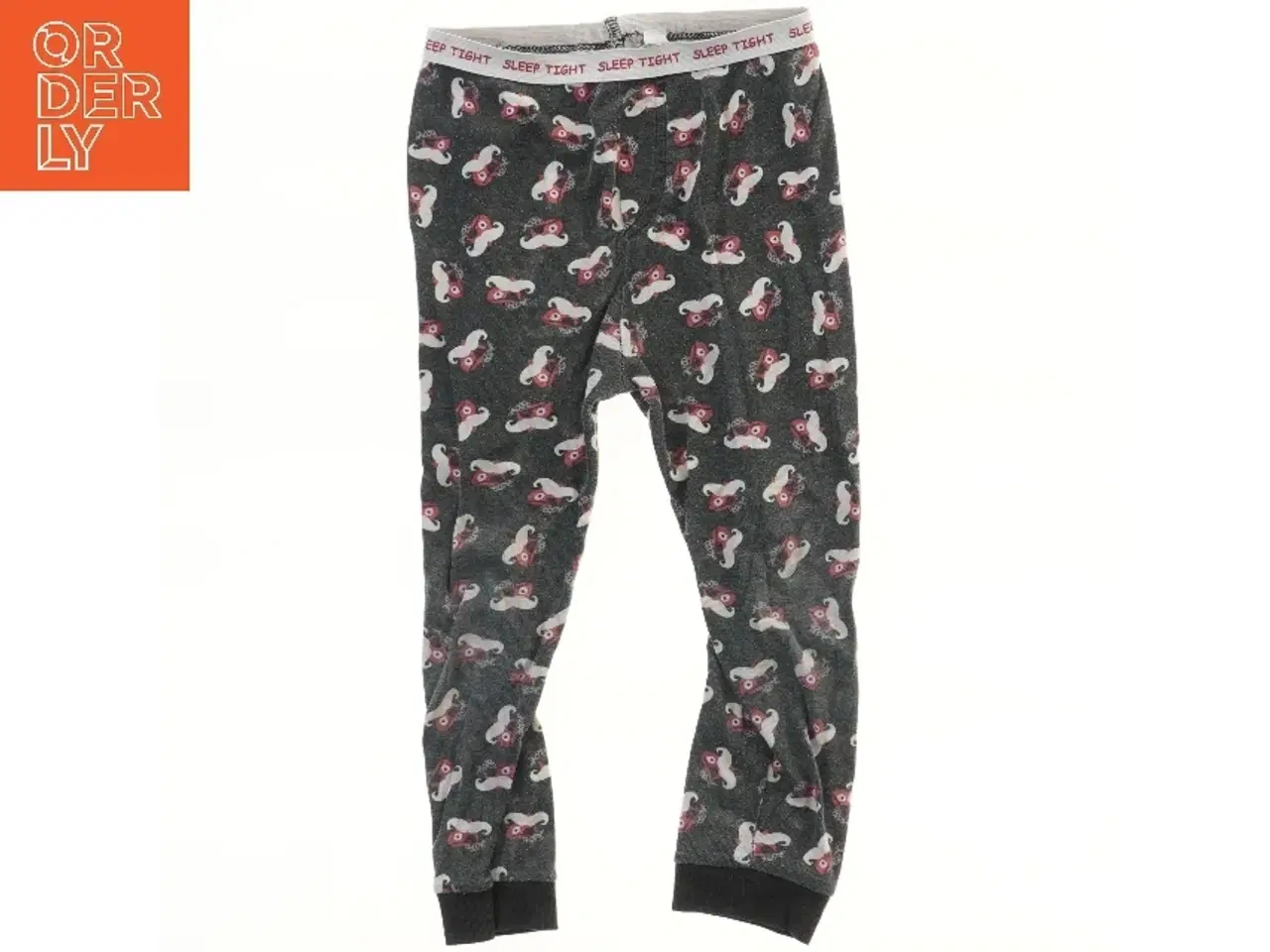 Billede 1 - Pyjamasbukser med print (str.  24,5x57,5 cm)