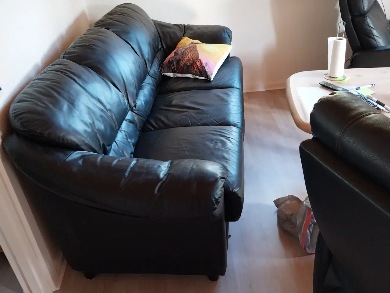 Billede 3 - Læder sofa