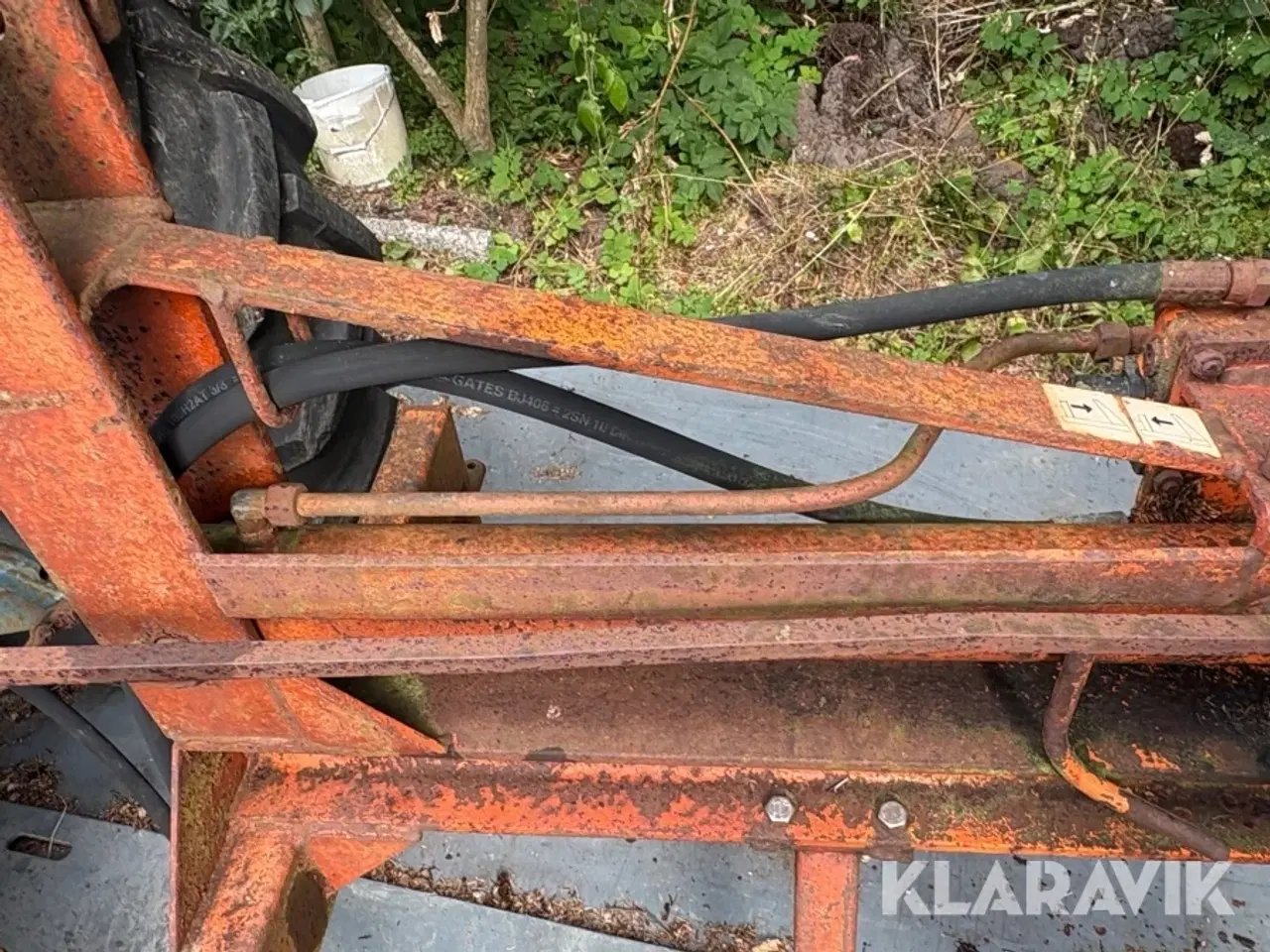 Billede 7 - Hydraulisk brændekløver Stenholts maskinfabrik 6 tons