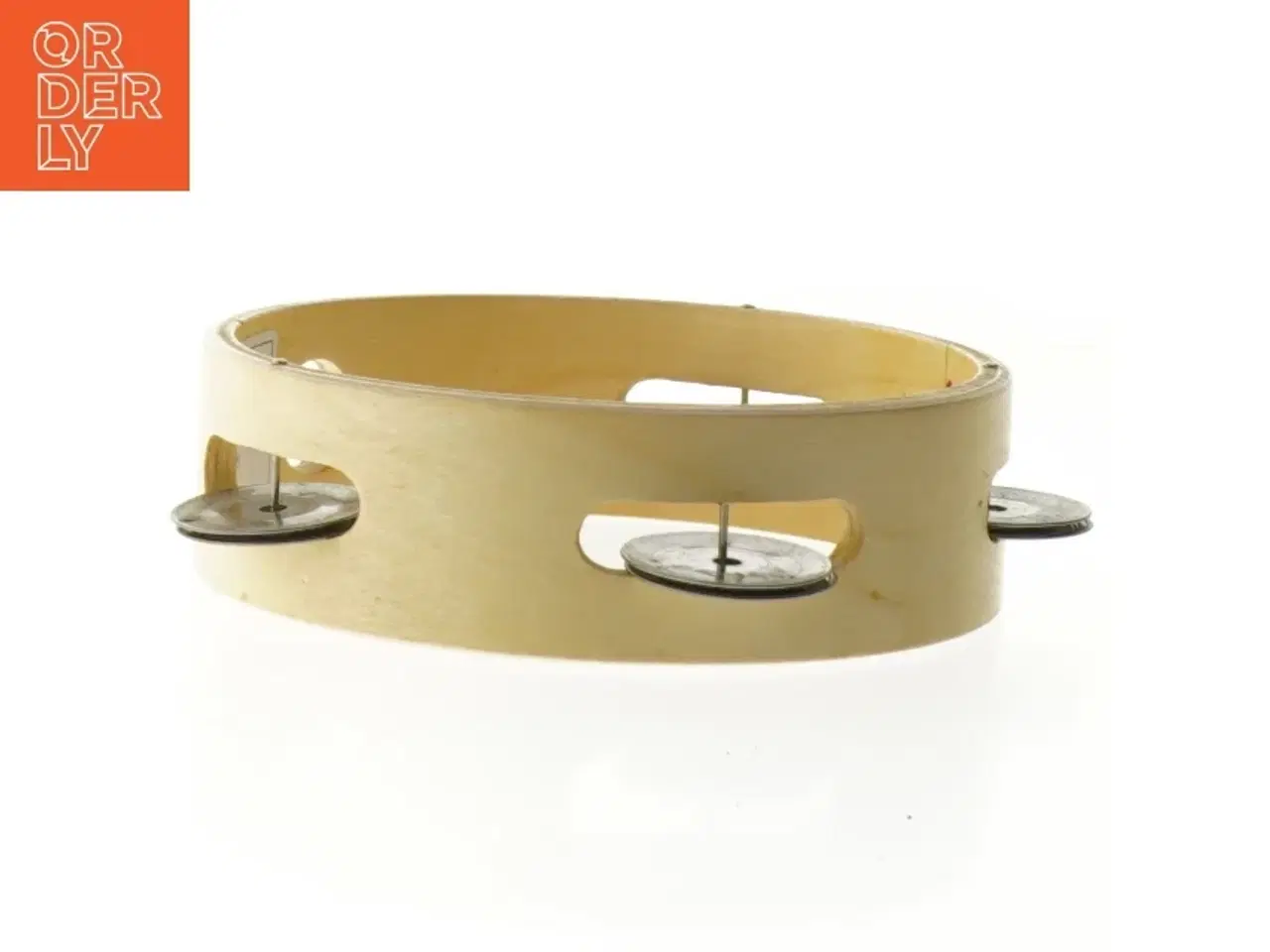 Billede 3 - Messing tamburin uden skind fra Vision Music (str. Ø. 15 cm)