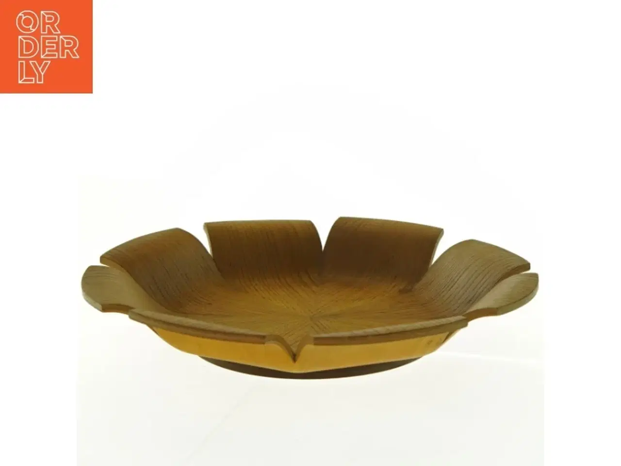 Billede 1 - Flot træskål til bl.a. frugt (str. Ø 33 cm)