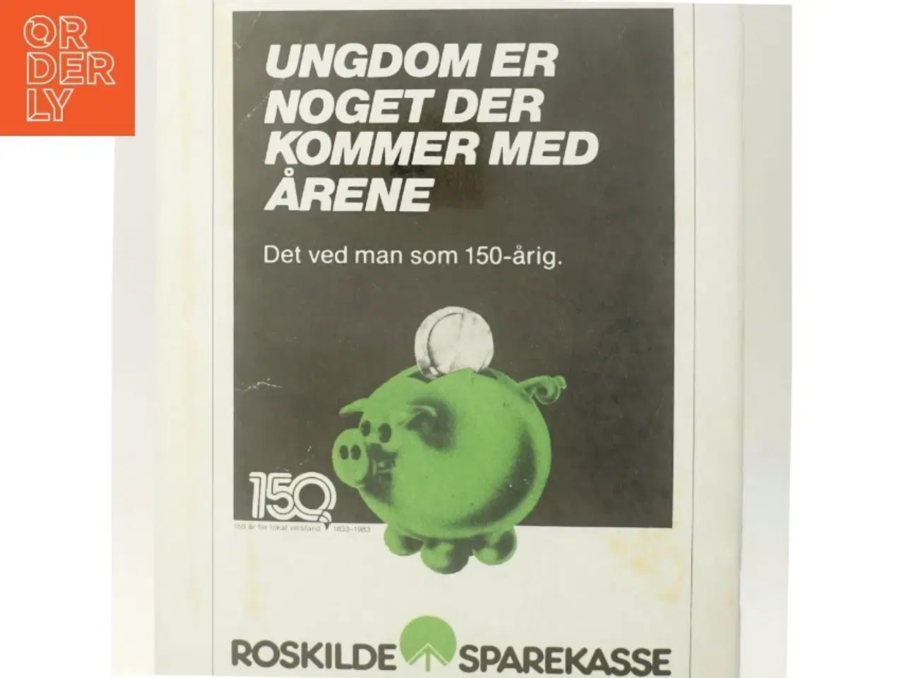 Billede 3 - Reklameplakat og julekort fra Roskilde Sparekasse