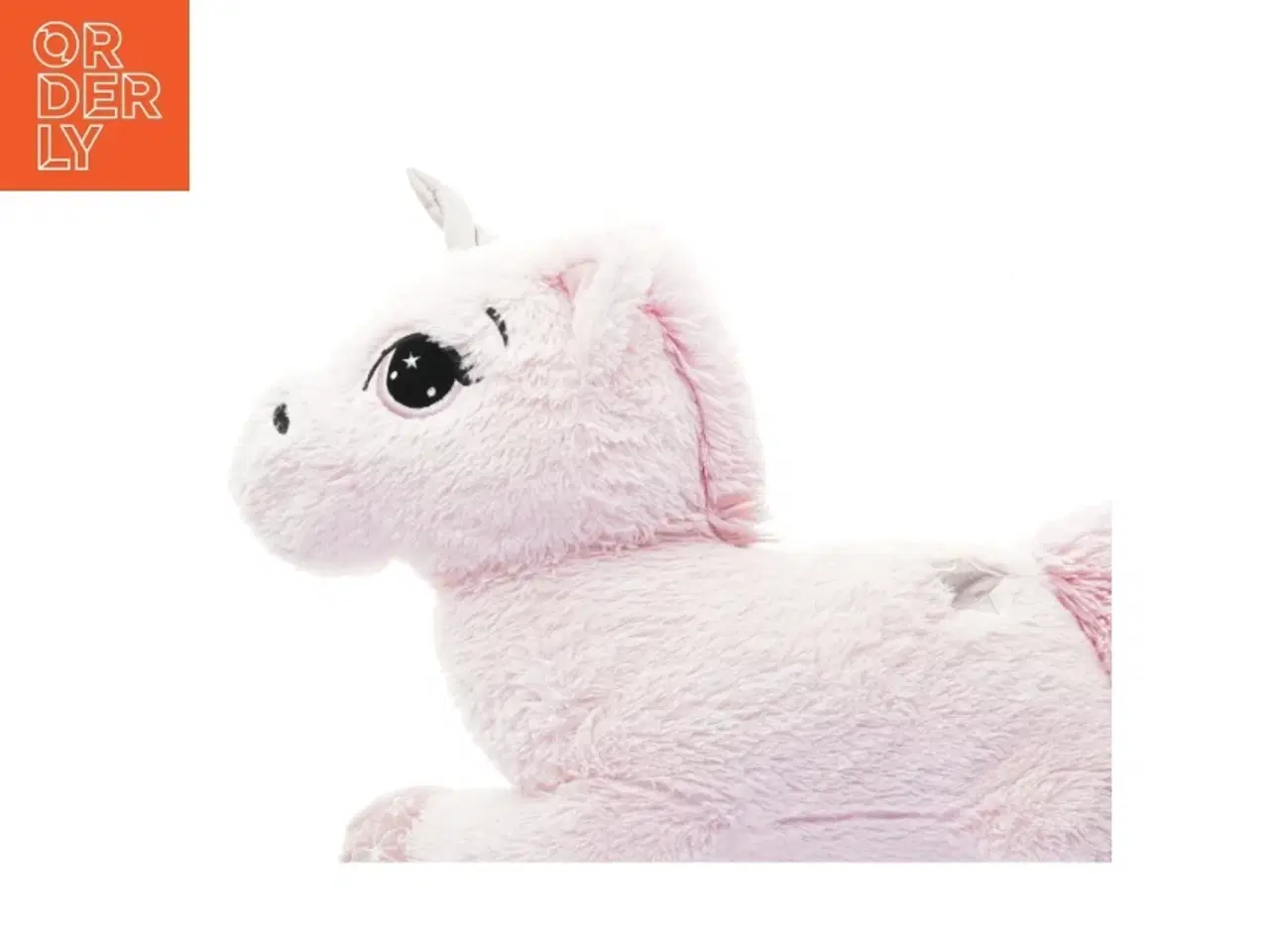 Billede 2 - Lyserød enhjørning tøjdyr (str. 63 cm)