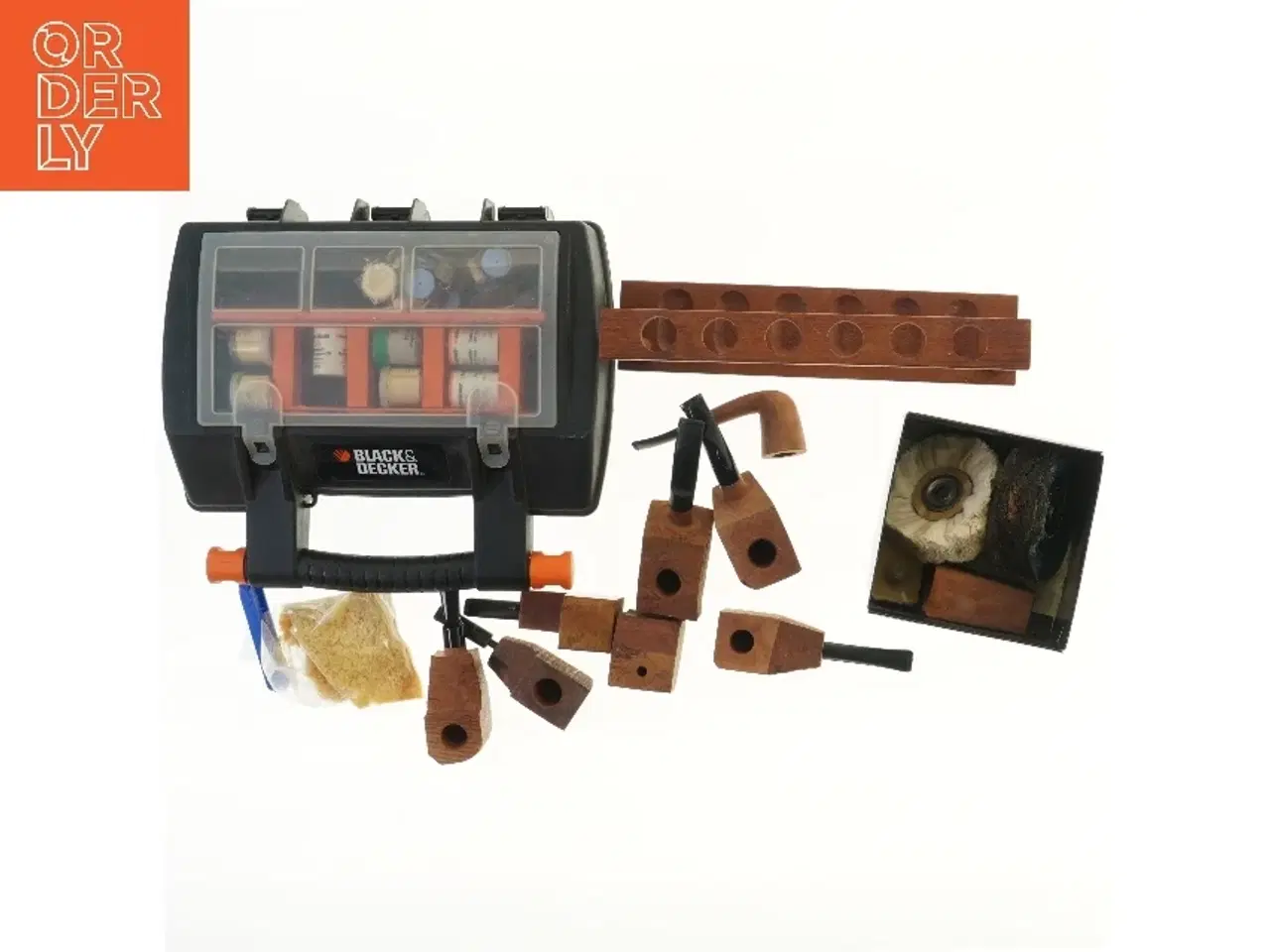 Billede 1 - Pibesæt med værktøjskasse