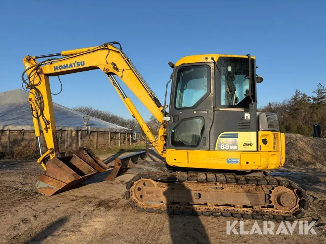 Billede 2 - Gravemaskine Komatsu PC88MR