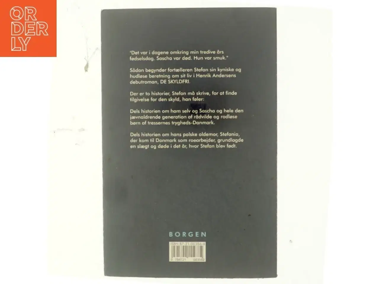 Billede 3 - De skyldfri : roman af Henrik Andersen (f. 1966) (Bog)