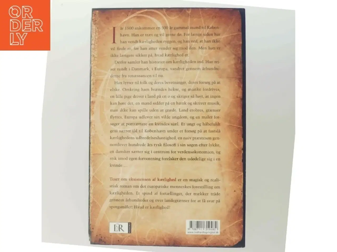 Billede 3 - Teser om eksistensen af kærlighed : roman af Torben Guldberg (Bog)