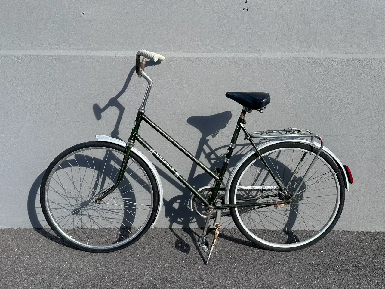 Billede 5 - Mørkegrøn Hillford Sport Lux retro damecykel