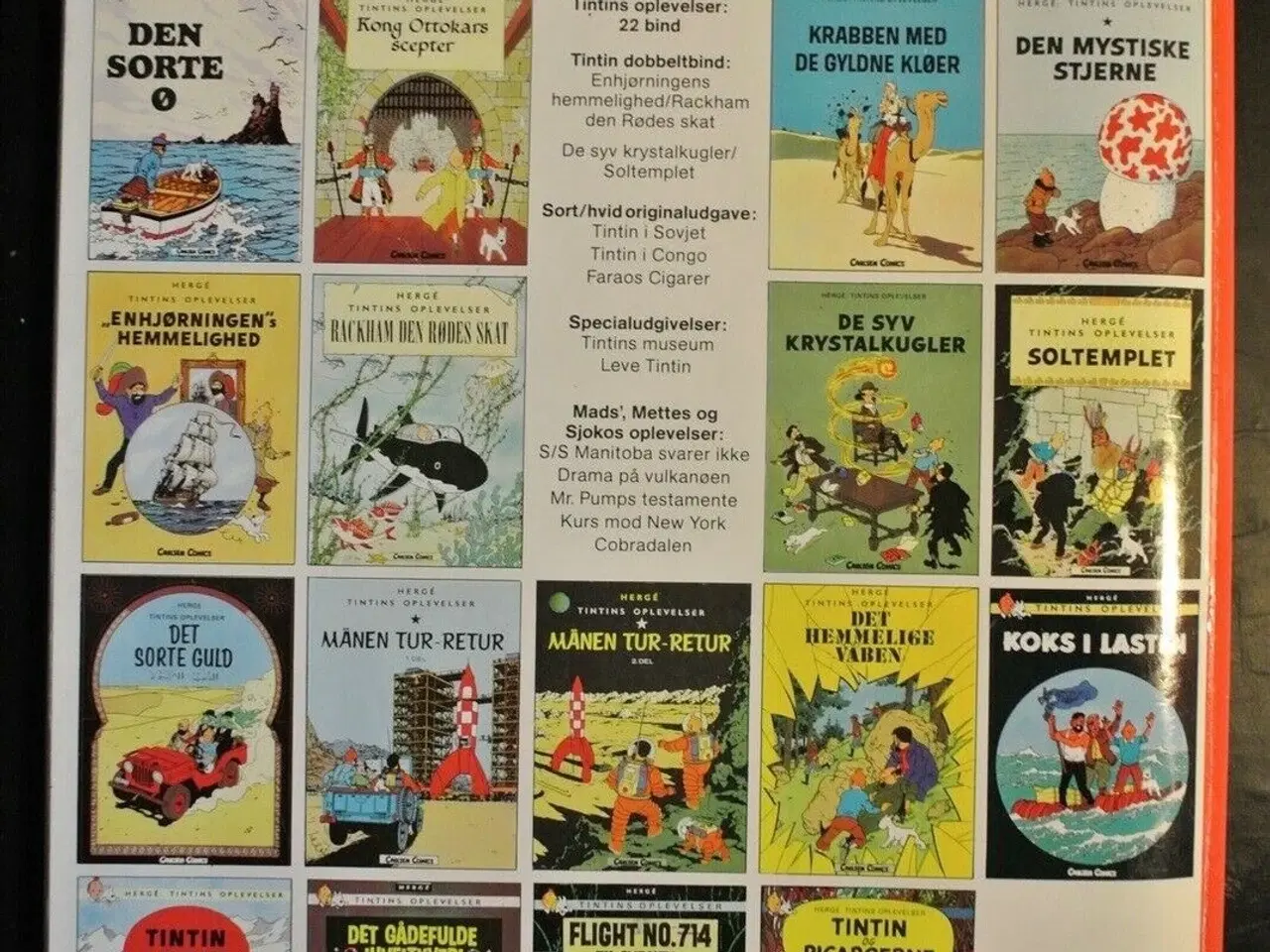 Billede 2 - tintins oplevelser 16 - flight no. 714 til sydney,