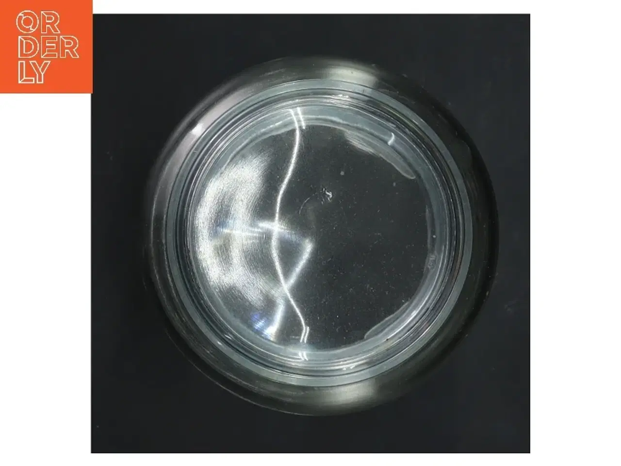 Billede 3 - Glaskrukke med låg (str. Ø 8 cm længde 17,5 cm)