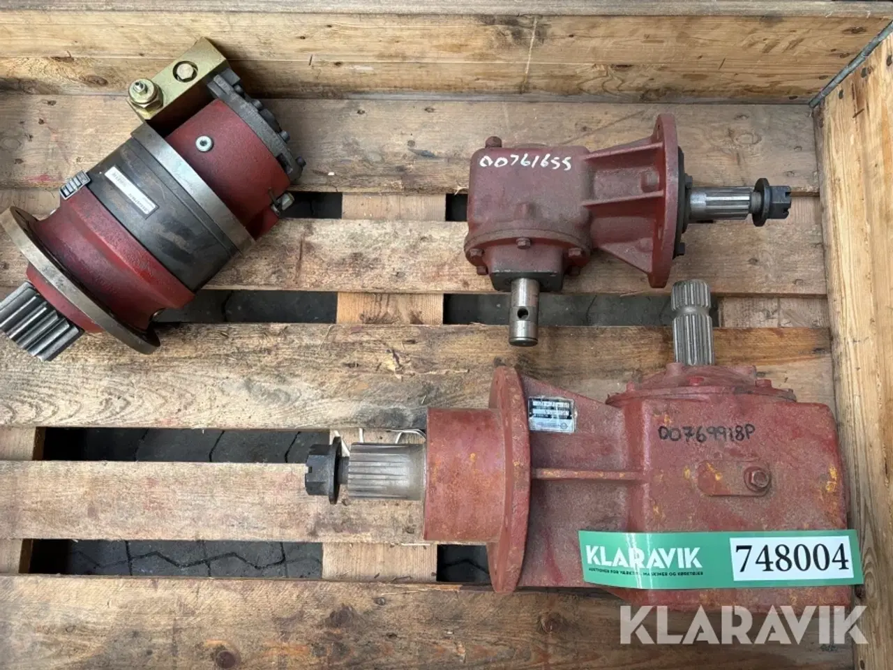 Billede 1 - Lot: Motor og gearkasser ITG gearkasse / Comer industries krøjmotor